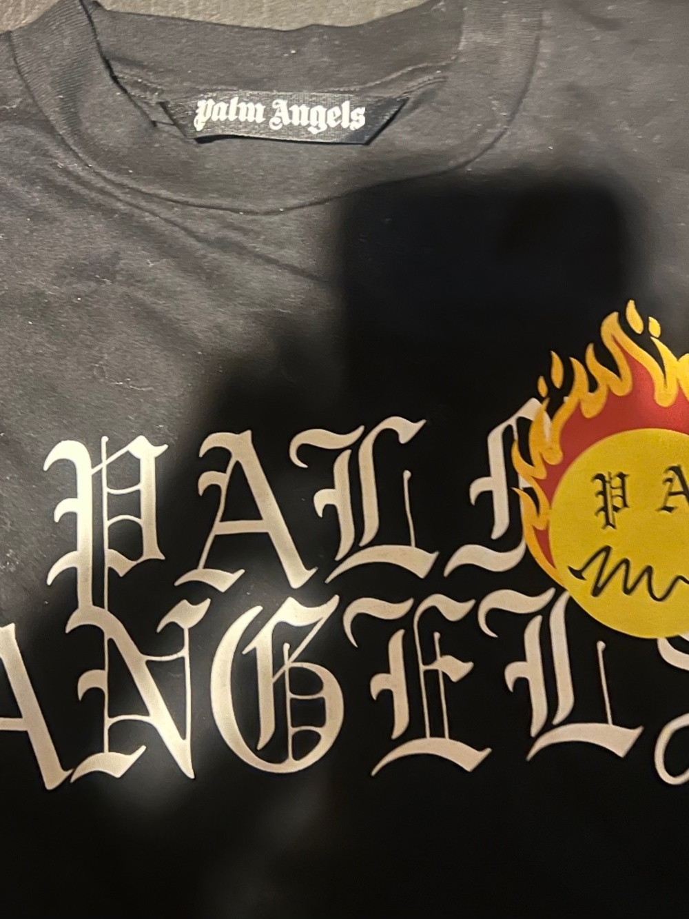 Palm angels smiley shirt
